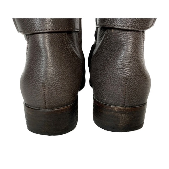 Tory Burch Gemini Link Ankle boots Bootie Brown - Picture 9 of 13